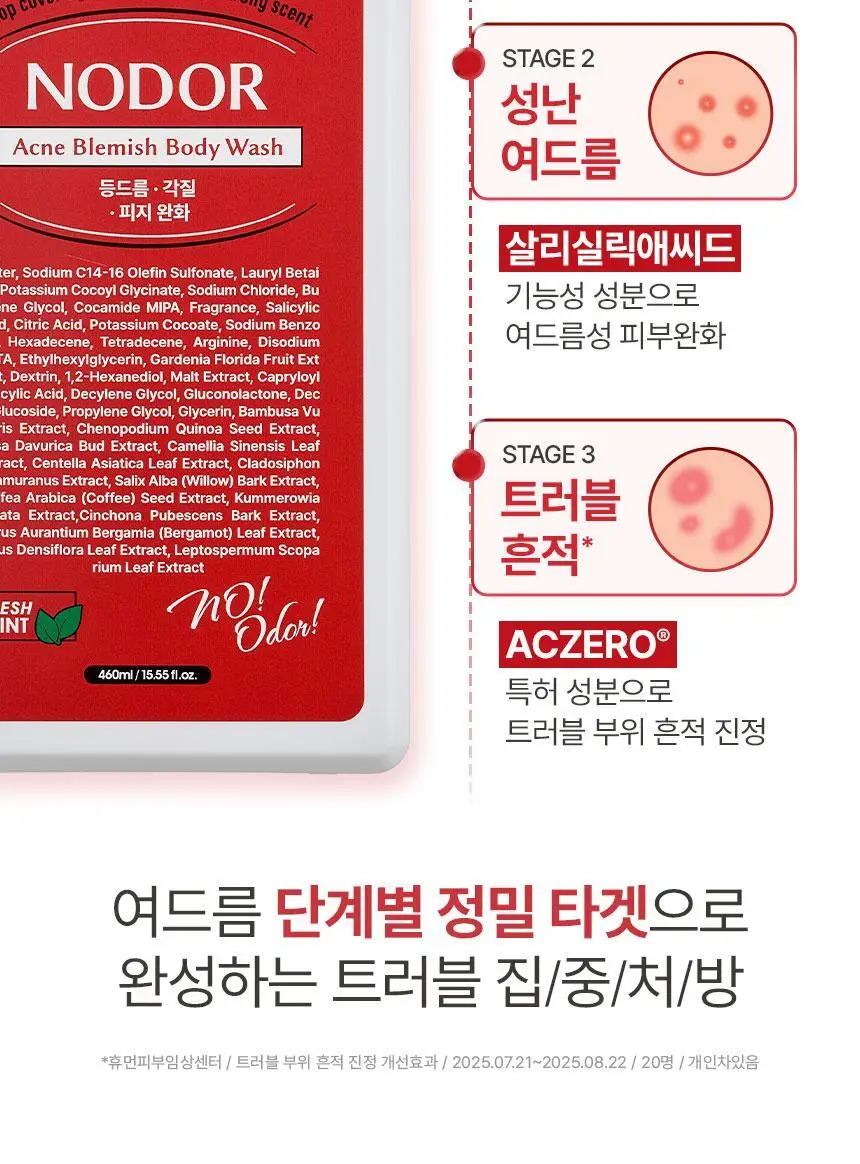 [1위 올인원 바디워시] 노도르 바디워시 460ml 3종 택 1 (올인원 / 아크네 / 모이스춰) 상세페이지 68